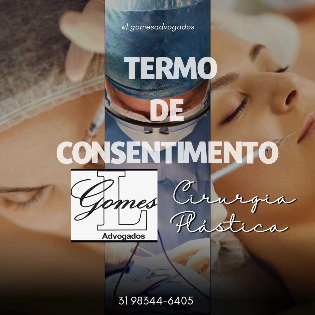 Termo de consentimento - Cirurgia Plástica